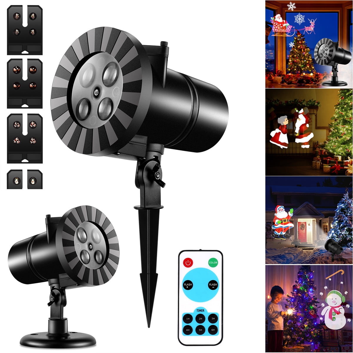 TOPCHANCES Led Christmas Lights Outdoor Lawn Light ...