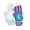 Purple, Aqua, variant on No Mercy Women's Softball Batting Glove - Gray - Medium