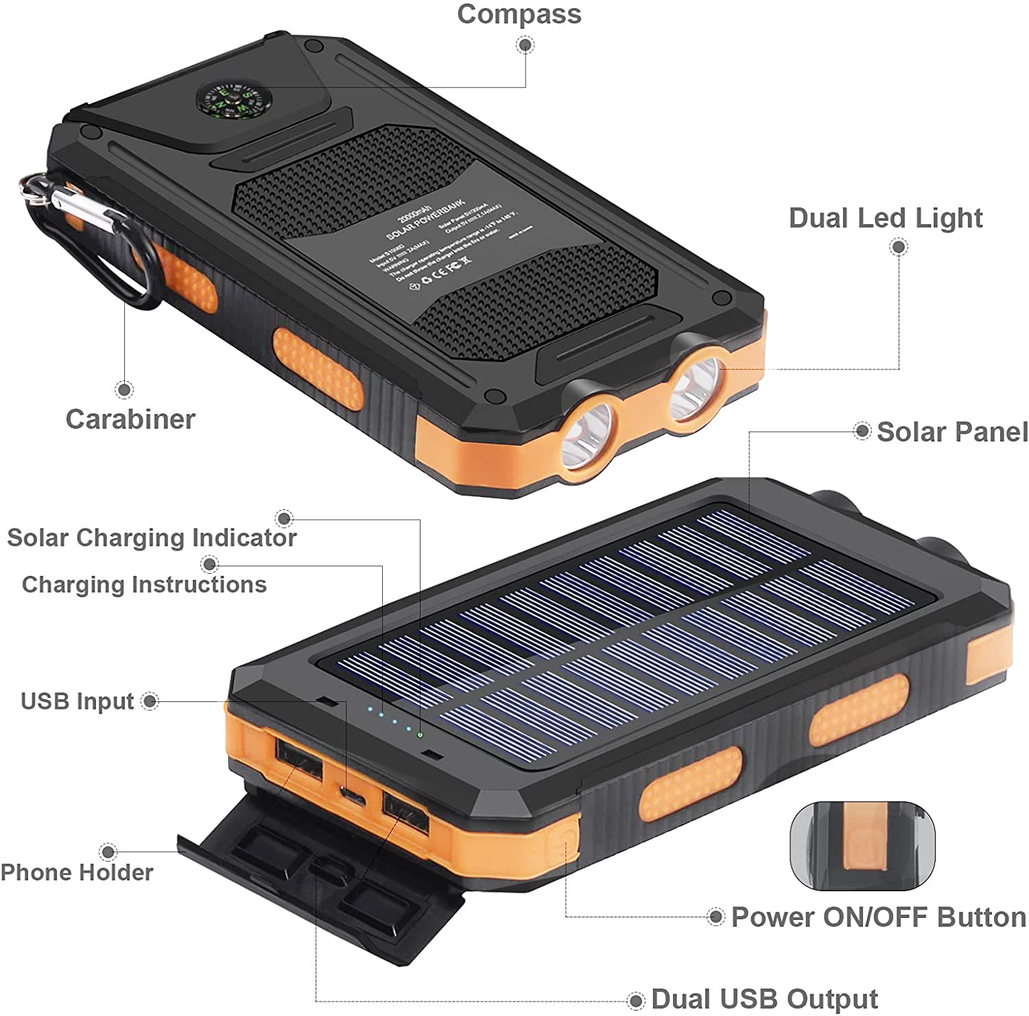 cell phone solar power charger