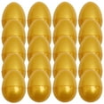 thumbnail image 5 of Pungan Golden Plastic Egg 24pcs Golden Plastic Easter Eggs for Basket Fillers & Egg Hunt,2.36"X1.57"X1.57", 5 of 11