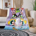 thumbnail image 2 of Manta de Las Chicas Superpoderosas, manta ligera, manta cálida para aire acondicionado, sofá, ropa de cama, decoración para sala de estar, regalos de fiesta, 2 of 8