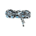 thumbnail image 2 of INSPIRE CHIC Leopard Print Flat Shoestrings Animal Pattern Sports Shoe Laces for Sneakers 2 Pairs Blue Black 140cm/55.1", 2 of 4