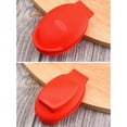 thumbnail image 2 of Kearding Abridor de concha de ostra resistente al desgaste, Clip de silicona reutilizable, herramienta elástica para mariscos, utensilio de Mostrada Rojo, 2 of 6