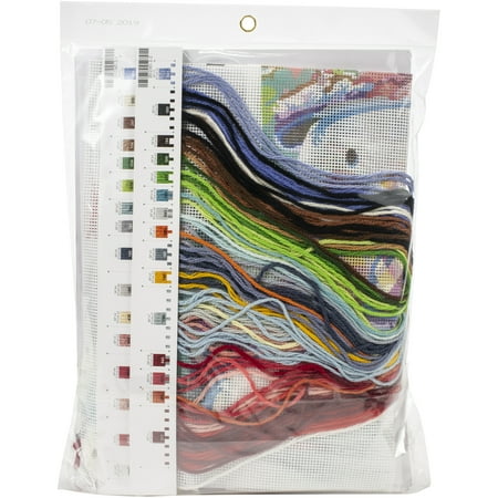 UPC: 0088677091590 | Dimensions Stocking Needlepoint Kit 16  Long-Seasonal Snowman Stitched In Wool