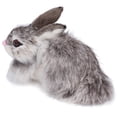 thumbnail image 1 of Conejito realista juguete de conejito Conejo de peluche realista Decoración navidea Animal Conejo suave Juguete de peluche Mascota Animales lindos animales de peluche y osos de peluche, 1 of 9