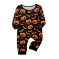 thumbnail image 2 of 2026 Matching Family Halloween Pajamas Set, Fall Sleepwear, Ghost & Pumpkin Printed Holiday Sleepwear, Soft Loungewear PJs Outfit, 2 of 4