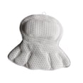 thumbnail image 4 of Almohada de baño con ventosas, cojín para bañera, accesorios relajantes, reposacabezas, caliente Blanco, 4 of 9