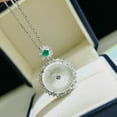 thumbnail image 2 of Peace Buckle Necklace Premium Feeling Collar Chain, 2 of 3