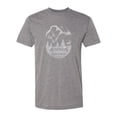 thumbnail image 1 of Gravity Outdoor Co. Yosemite Mens AA EE. UU. CAMISETA TRI-BLEND - LOGO BLANCO - ATLETICO GRAY - L Gravity Outdoor Co. Camiseta de manga corta, 1 of 1