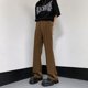 thumbnail image 3 of Pantalones de negocios para hombre, pantalones de traje de seda de hielo para hombre, pantalones de sastrería social, ropa de talla grande, spandex, estilo coreano elegante, 3 of 5