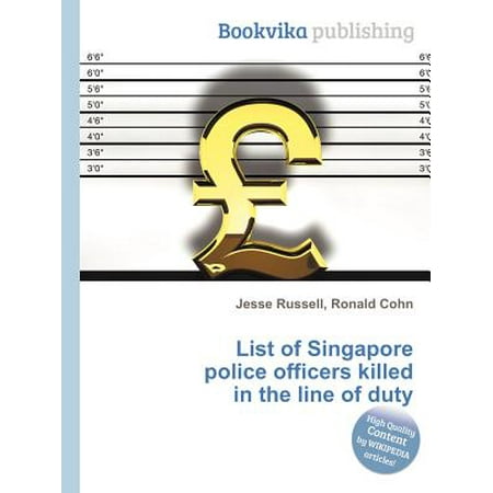 List of Singapore Police Officers Killed in the Line of ...