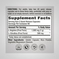 thumbnail image 2 of L-Arginine 1000mg Capsules | with Citrulline | 120 Count for Men and Women| by Piping Rock, 2 of 7
