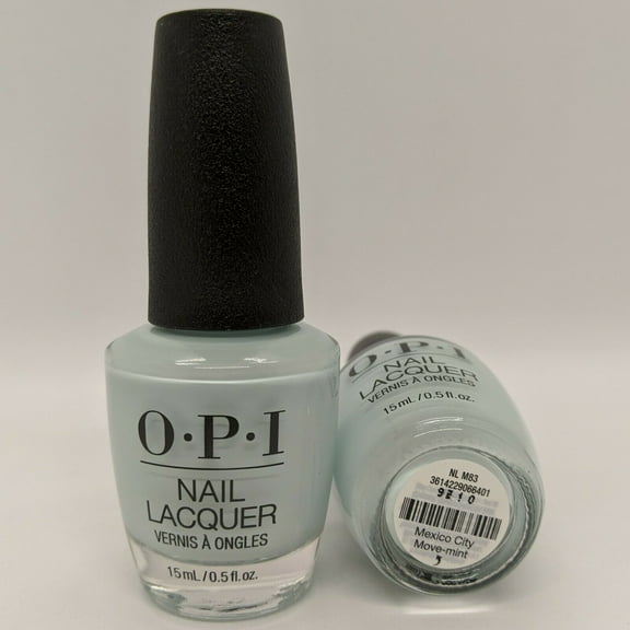 OPI Nail Polish, Mexico City, Spring 2020 Collection - Mexico City Move-mint, NL M83 0.5 Fl oz