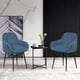 thumbnail image 3 of JUEGO DE 2 SILLAS VELVET MODERNAS PARA COMEDOR MARCA GRAVITA, 3 of 7