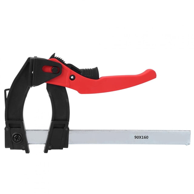 Abrazadera F para carpintería, trinquete para carpintería DIY, Clips rápidos para barra de carpintería, abrazadera F, rendimiento finamente ajustado