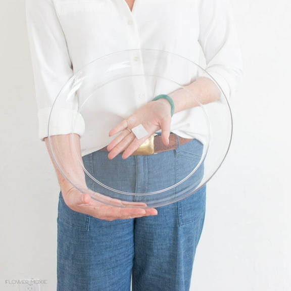 Clear LOMEY Design Bowl - 15"