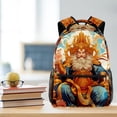 thumbnail image 5 of Lightweight Backpack Chinese God of Wealth School Bag Travel Laptop Daypack for Men Women Casual Rucksack, 5 of 6