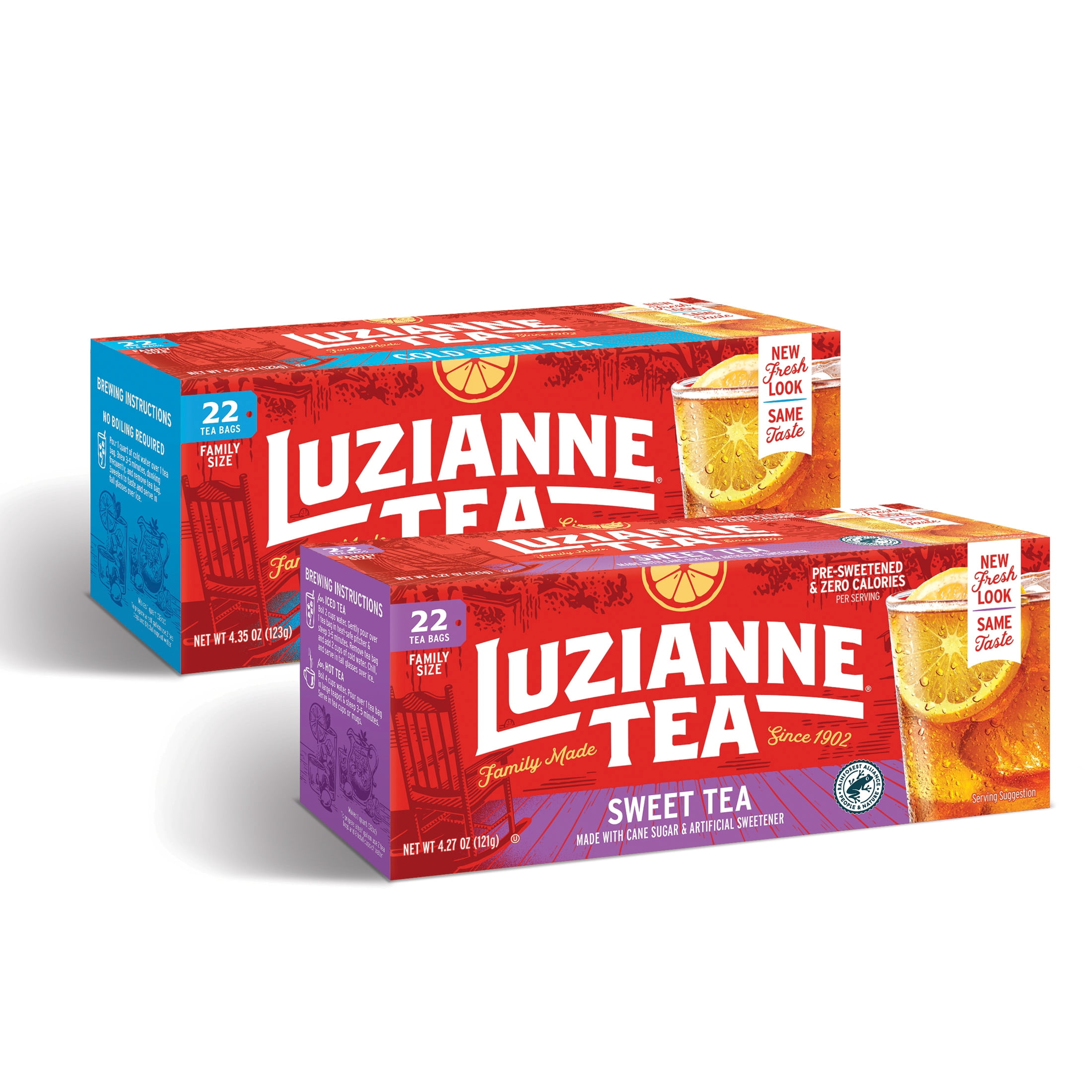 Luzianne Iced Sweet Tea Bags, 22 Count