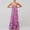 Purple, variant on Aojekbee Women's Long Beach Dress Sleeveless Spaghetti Strap Cross Tie-up Front Floral Print Dress Midi Slip Dress