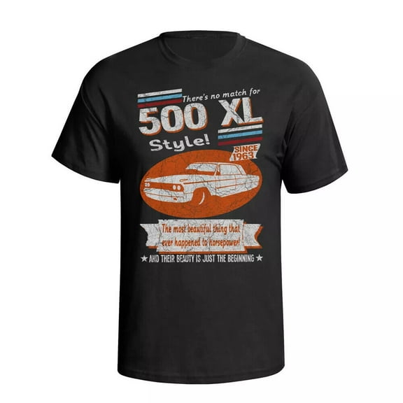 Ford Galaxie 500 XL Series Retro Style Mens T-Shirt Car Eco Gift