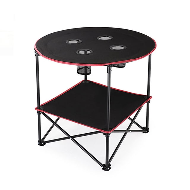Compact Adventure Mate, Portable Folding Picnic Tables, Waterproof Canvas Beach Table with Innovative Carry Bags for On-the-go Convenience