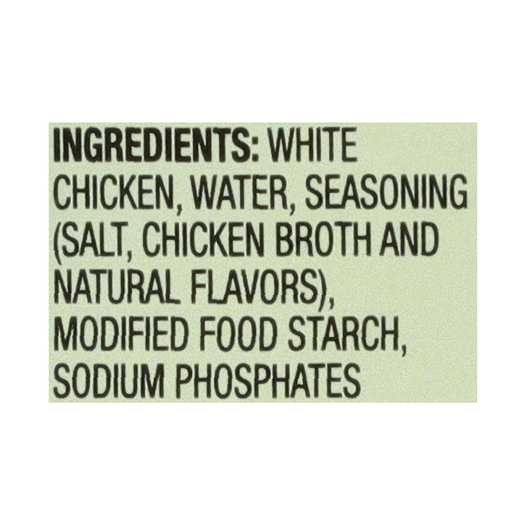 (2 pack) Bumble Bee Premium Chunk White Chicken in Water, 19g Protein per Serving, Gluten Free, Shelf Stable Can, 5 oz