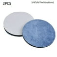 thumbnail image 3 of 2Pcs 3/4/5/6/7Inch Microfiber Polishing Pads Buffing Pad Set for Car Polisher 6Inch Smile Home, 3 of 3