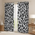 thumbnail image 2 of Castle Fairy Leopard Print Black Out Curtains,Cheetah Curtains Pack of 2 (42x63 Each), 2 of 6
