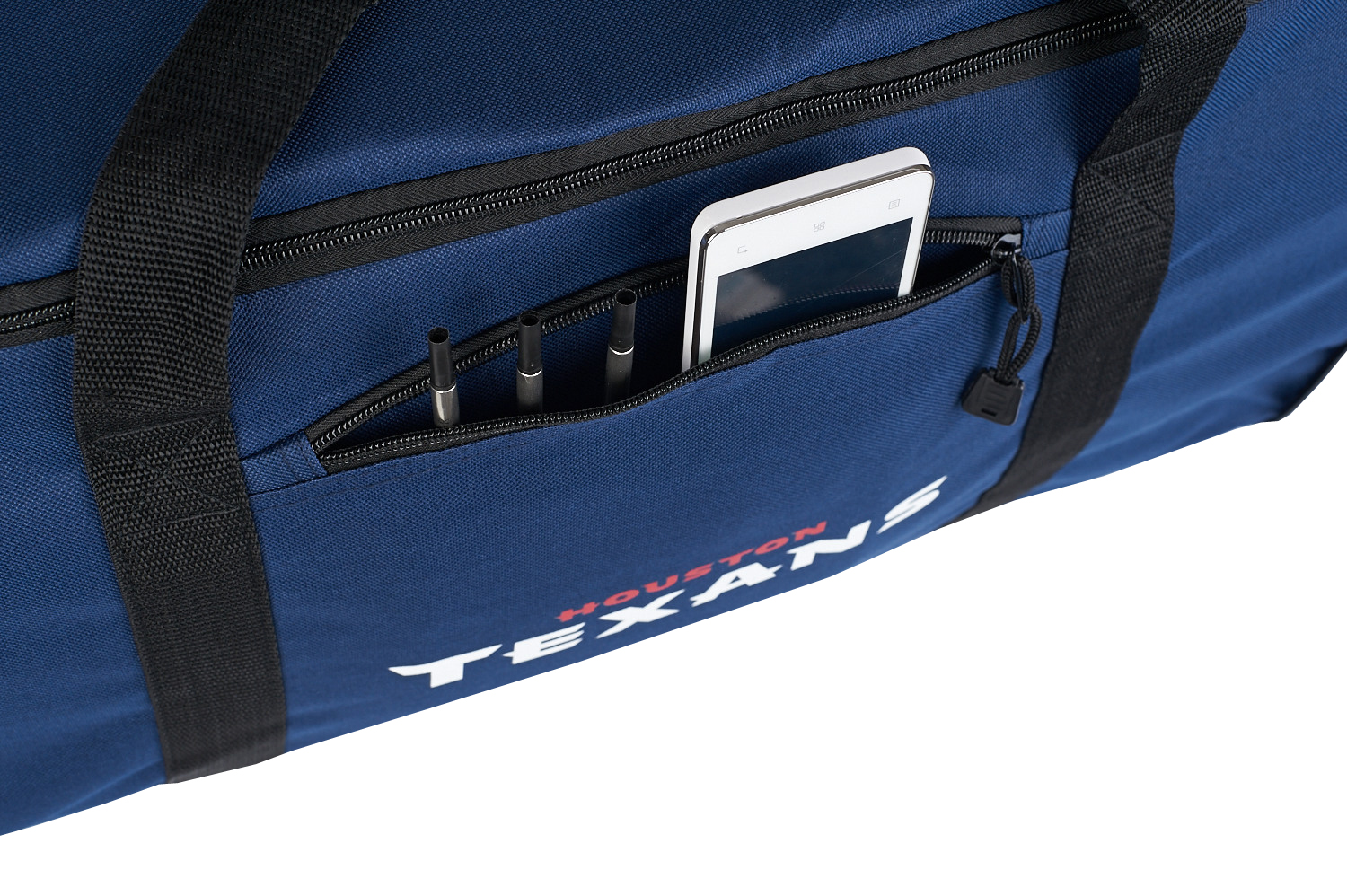 Houston Texans NFL Solid Big Logo Duffle Bag