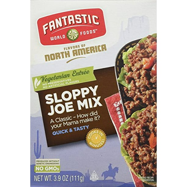 Fantastic Foods Sloppy Joe Mix 3.9 oz Vegan