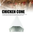 thumbnail image 3 of Poultry Killing Cone, Flat Back Chicken Cone  for Up To 8 Pounds, 3 of 7