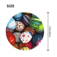 thumbnail image 3 of Disketp Easter Egg Small Mouse Pad 7.9x7.9 Inches,Washable Round Mousepad For Office Laptop Computer,Non-Slip Rubber Base Mouse Pads For Wireless Mouse, 3 of 8
