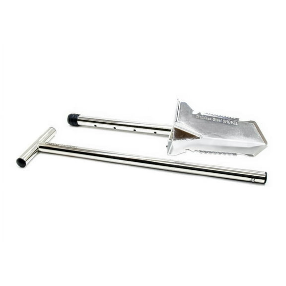 Nokta Makro Premium Metal Detecting Shovel - Adjustable & Stainless Steel