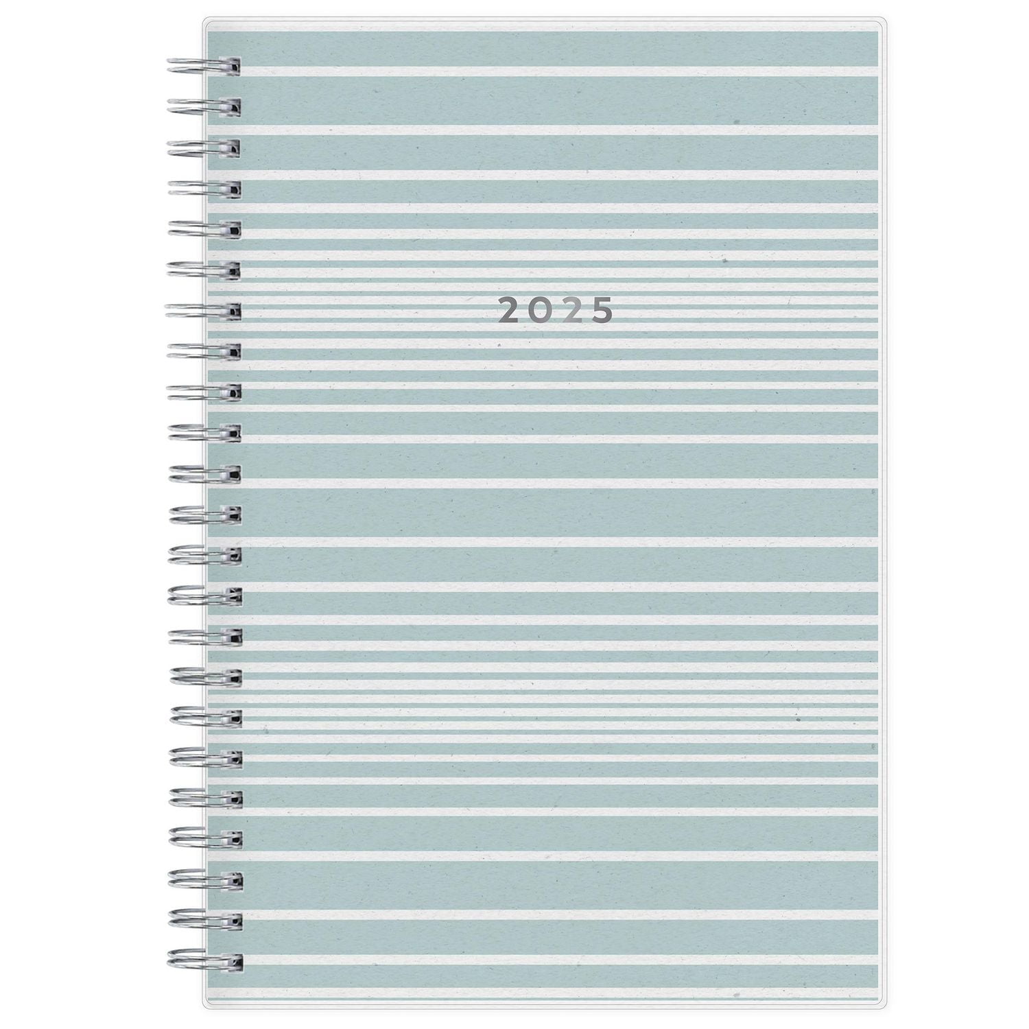 2025 Weekly Monthly Planner, 5 x 8, Blue Sky, Elysian