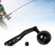 thumbnail image 1 of Mango de carrete de pesca DYNWAVEMX de aleación de aluminio Universal Negro, 1 of 8