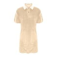 thumbnail image 5 of Summer Dresses for Women Printed Short Sleeved Round Neck Loose And Comfortable Short Nightgown Fashion Beach Vacation Clothes, 5 of 7