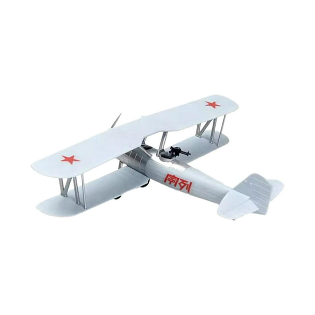 KLKCMS Kits de Modèle d'Avion 1/48 Assemblent Décoration de Bureau Éducative Modèle d'Avion Bleu Clair