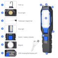 thumbnail image 4 of Luz de trabajo LED Greeniant recargable USB ajustable Azul, 4 of 6