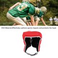 thumbnail image 3 of Casco de rugby, anti colisorio Eva Protector de Cabeza de Concha Blanda Juvenil Juvenil para Portero de Béisbol de fútbol, 3 of 7