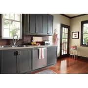 Delta Leland Single Handle Pull-Down Kitchen Faucet in Arctic Stainless 9178-AR-DST