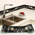 thumbnail image 3 of 3D Wall Sticker PVC Self-Adhesive Waterproof Removable Flowers Wallpaper Border Kitchen Bathroom Kicking Line Home Decor Sticker WB03 12 15cm x 500 cm, 3 of 6
