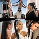 thumbnail image 5 of Sonducket DIY para diferentes extensiones de cabello con trenzas para volumen instantáneo, extensión de cola de caballo trenzada, cambio de Accesorio para el cabello negro, 5 of 6