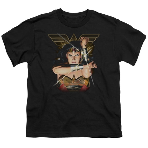 Justice League - Deflection - Youth Short Sleeve Shirt - Medium