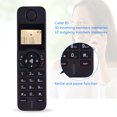 thumbnail image 4 of Graflsoa D1005 Low Radiation Cordless Phone with 5 Handsets, 3-Way Calling, 16 Language Menu, Free Intercom, 2 Rechargeable Batteries, US Plug (100-240V), 4 of 6