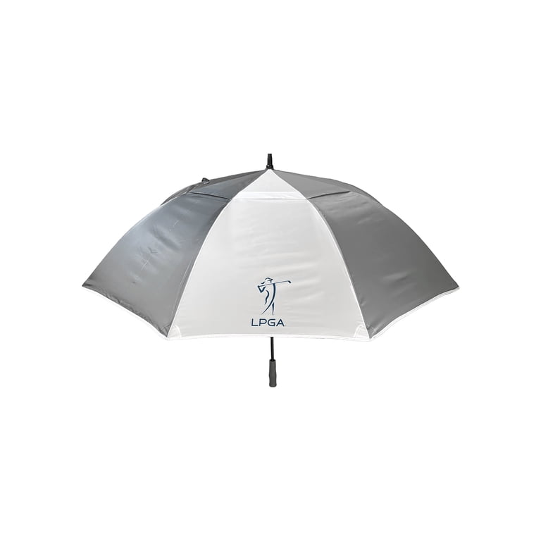 Free Shipping! LPGA 68-inch Auto Open Vented Golf Umbrella Grey