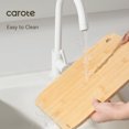 thumbnail image 7 of Carote 3 Pc Bamboo Cutting Board Set with Handles, Eco-Friendly, 13-11-8 inch(Solid Bamboo), 7 of 7