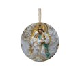 thumbnail image 2 of XWSHYW Adornos Colgantes Adorno Colgante Decorativo de Ambiente Festivo Navideño, Adorno Colgante 2D, 2 of 4