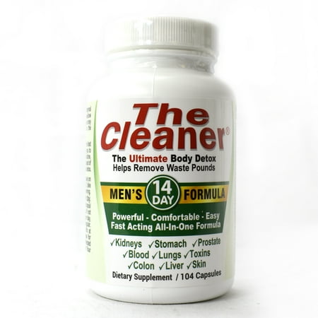 - Century Systems - The Cleaner Men's 14-Day Formula - 104 Capsules