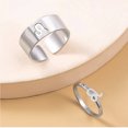 thumbnail image 2 of Uinagy 12 Zodiac Card Couple Rings, 2 of 4