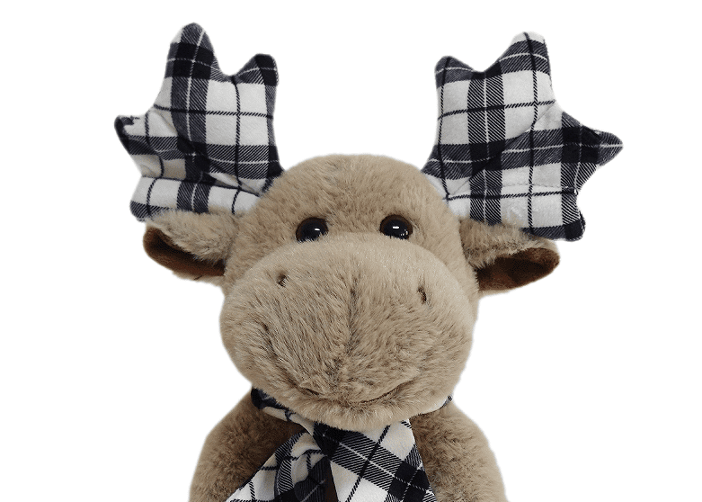 Holiday Time Plush Deer Grey 9.5inch for 3 years and up, PLUSH DEER
